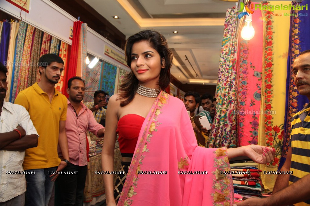 Gehana Vasisth Inaugurates Silk India Expo 2016 at The Gateway Hotel, Vizag