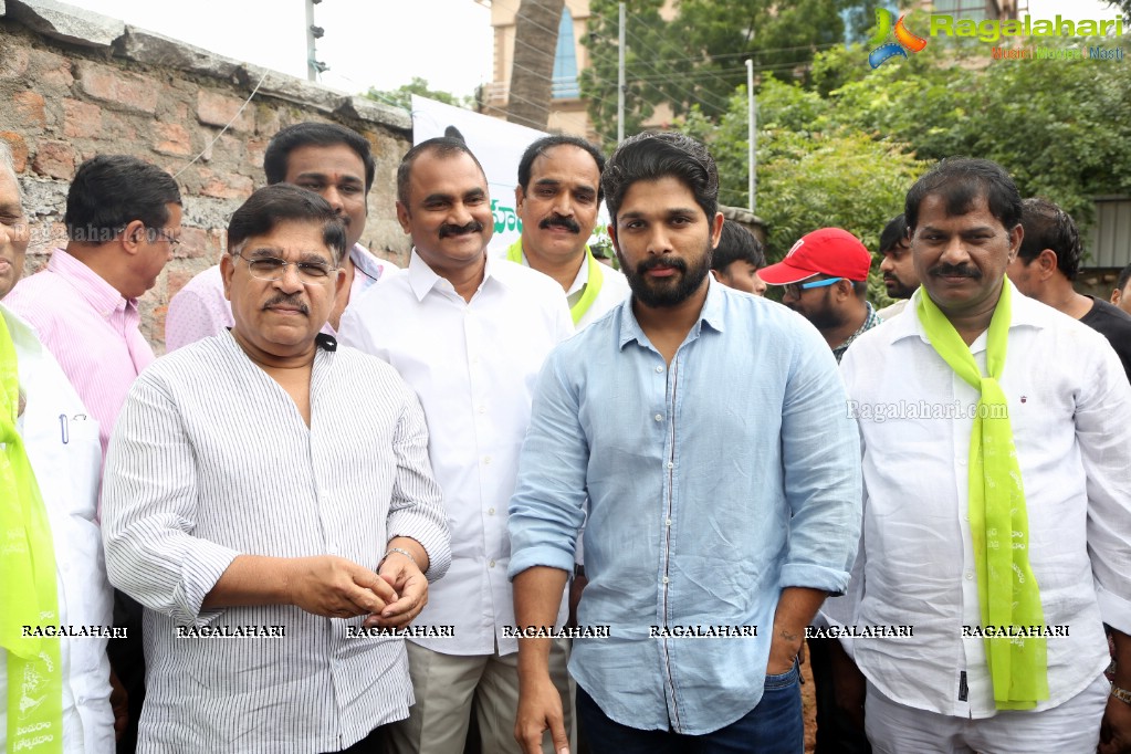 Tollywood Celebrities Participate in Haritha Haram Program