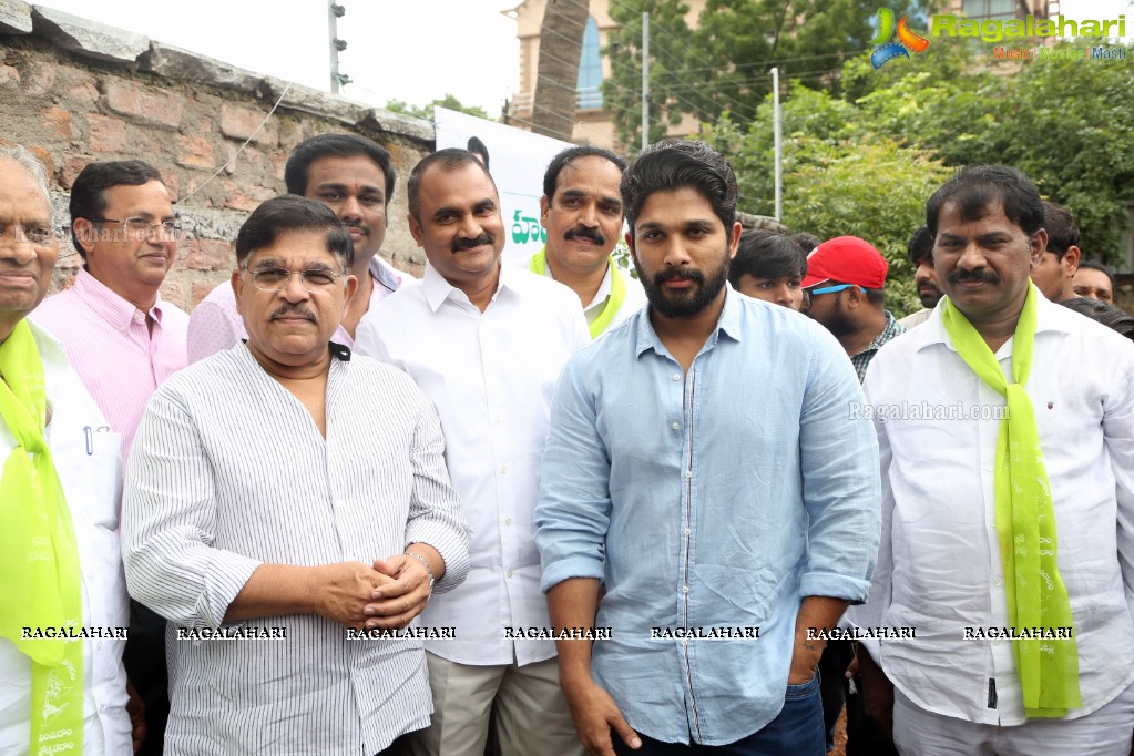 Tollywood Celebrities Participate in Haritha Haram Program