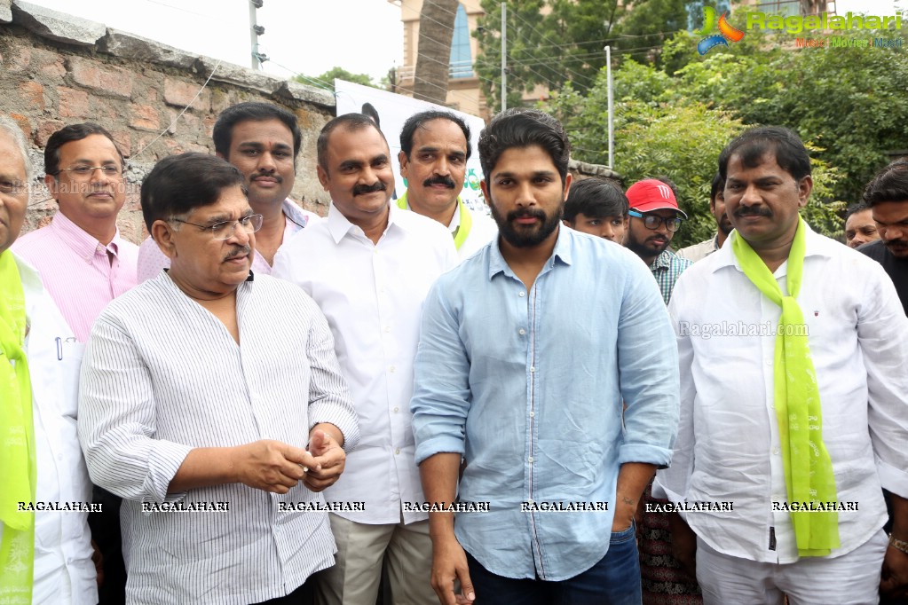 Tollywood Celebrities Participate in Haritha Haram Program