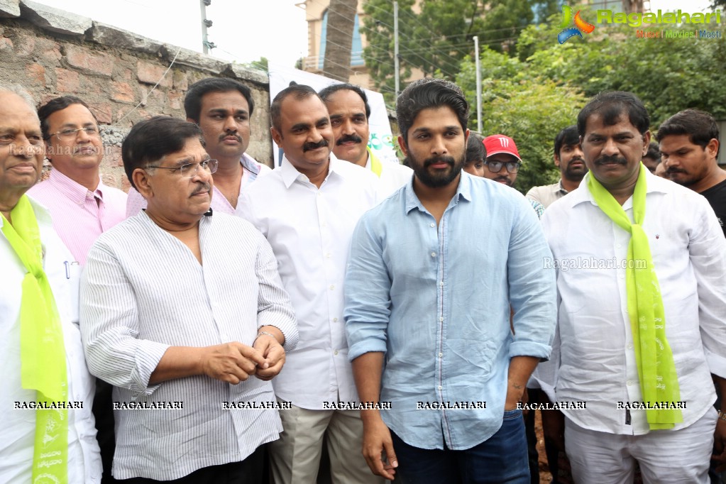 Tollywood Celebrities Participate in Haritha Haram Program