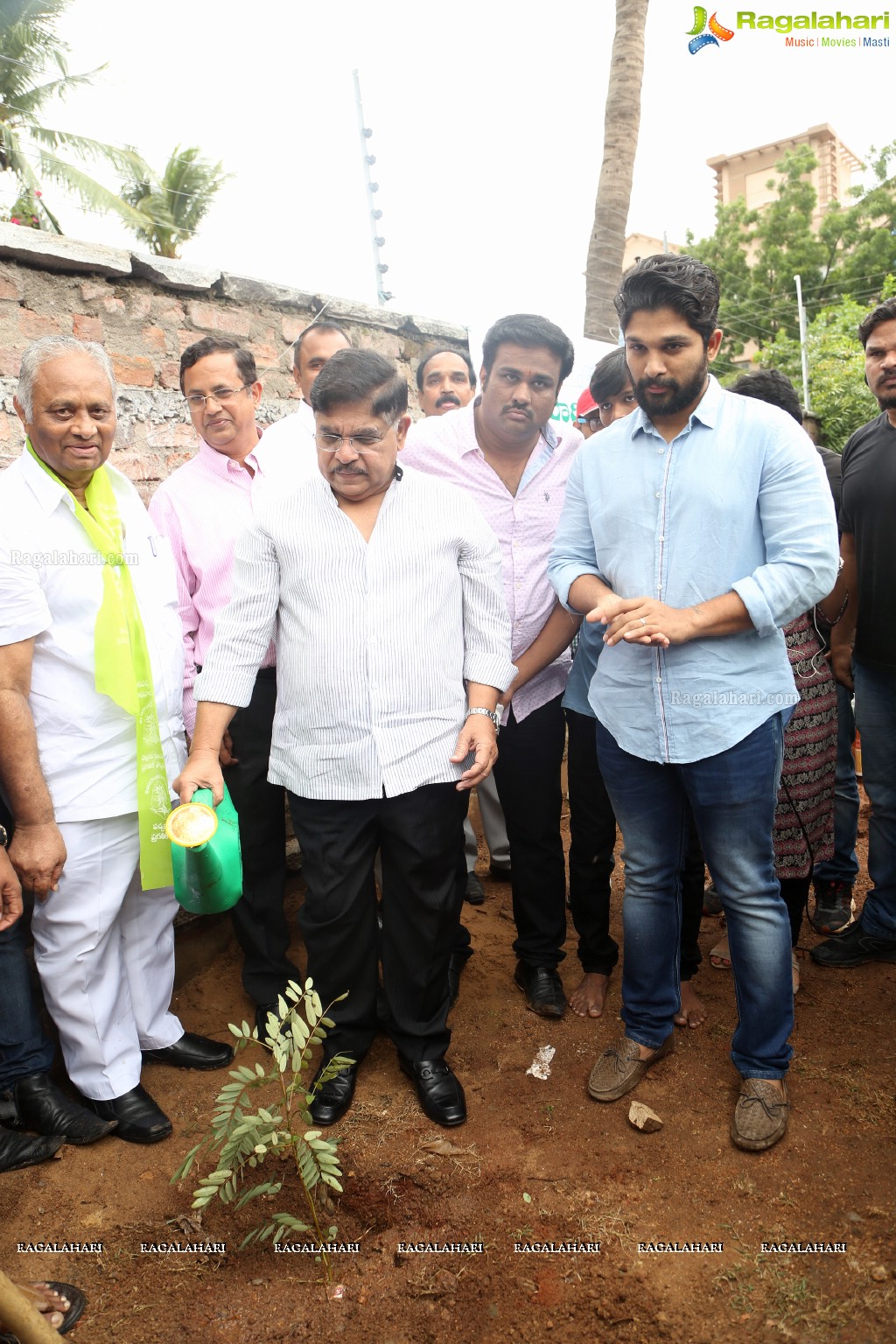 Tollywood Celebrities Participate in Haritha Haram Program