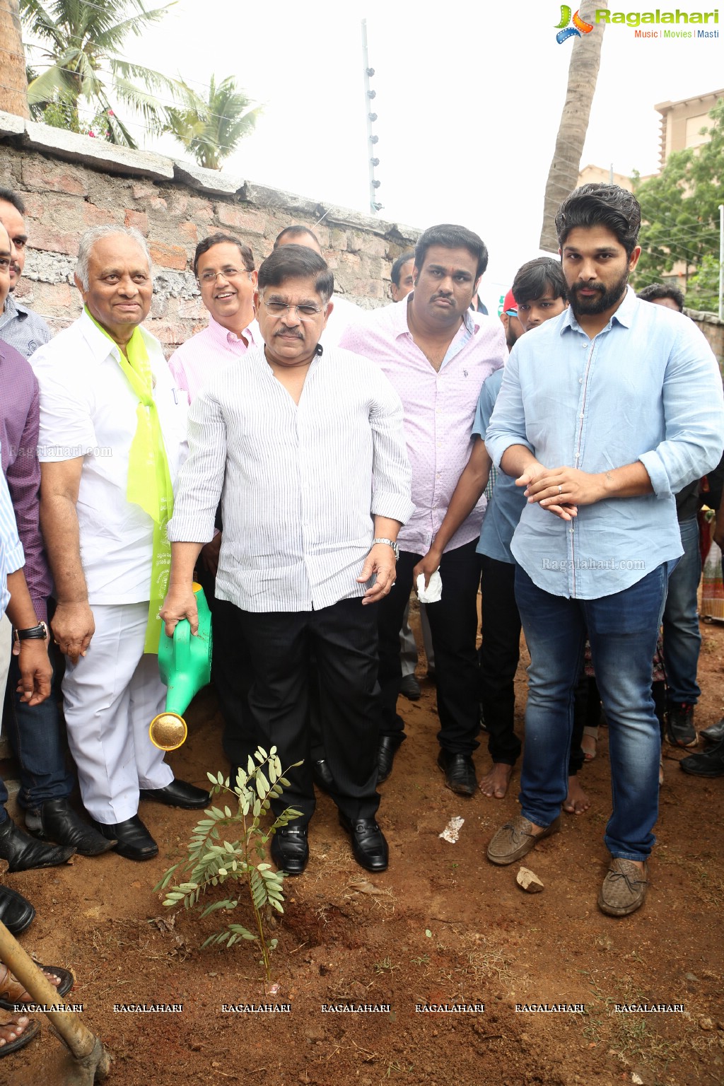 Tollywood Celebrities Participate in Haritha Haram Program