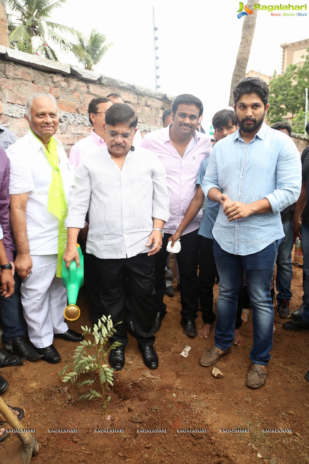 Tollywood Celebrities Participate in Haritha Haram Program