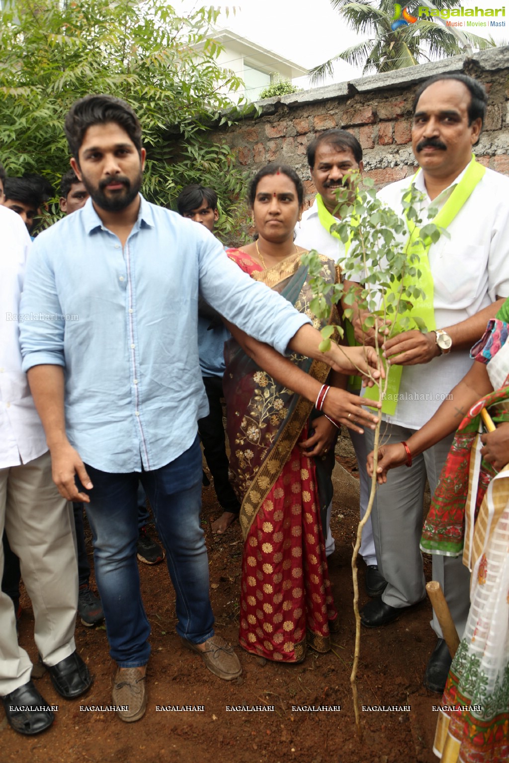 Tollywood Celebrities Participate in Haritha Haram Program