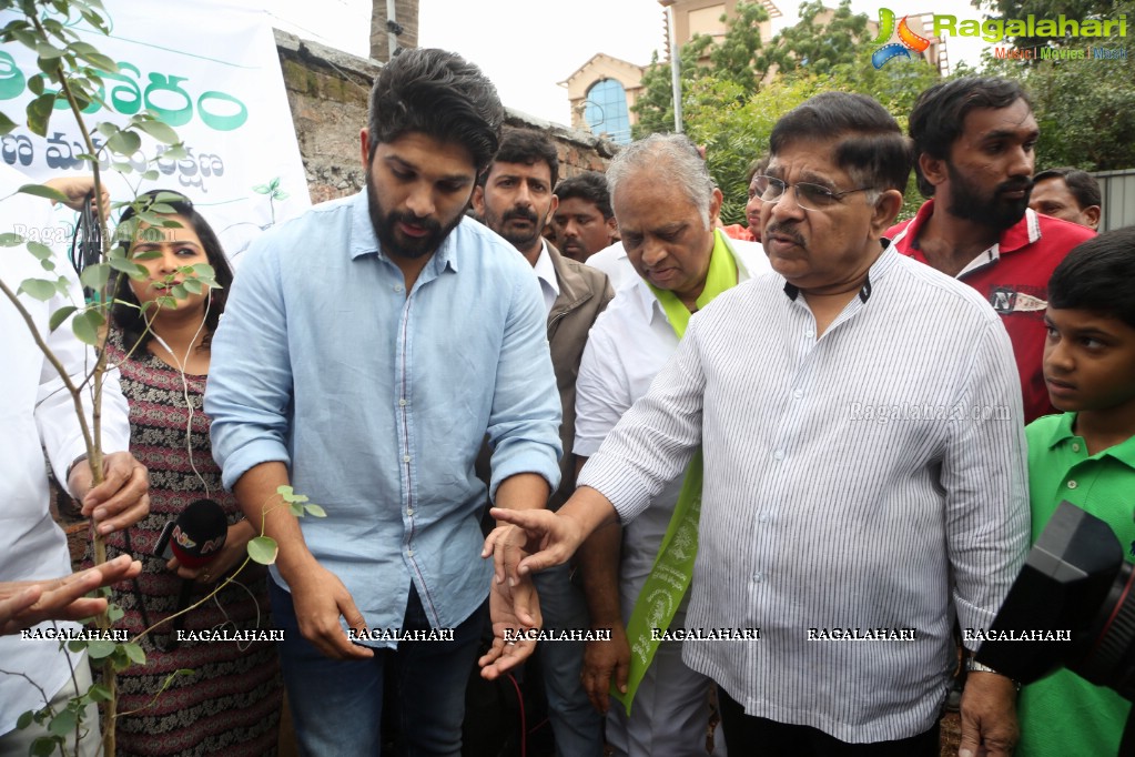 Tollywood Celebrities Participate in Haritha Haram Program