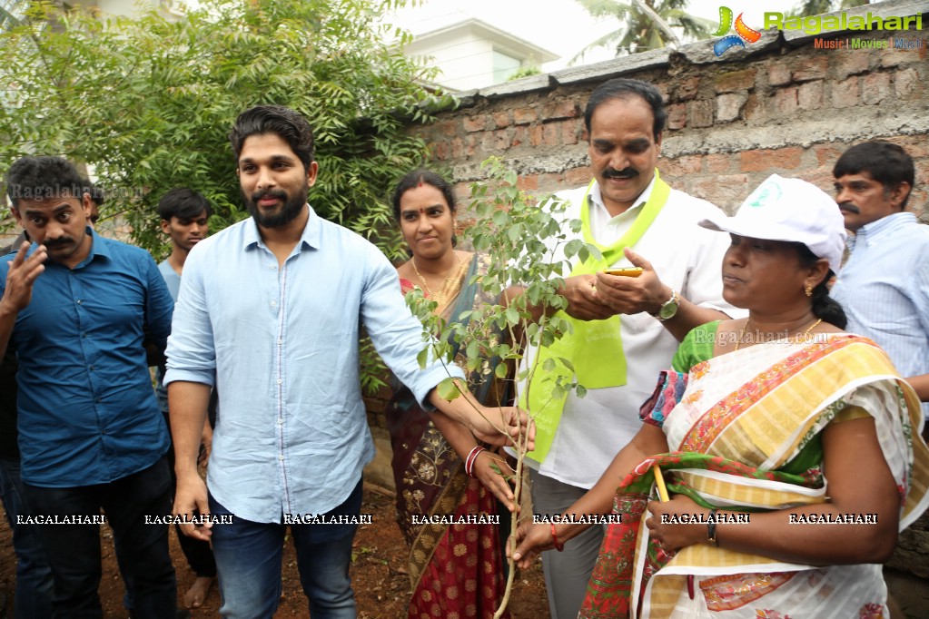 Tollywood Celebrities Participate in Haritha Haram Program