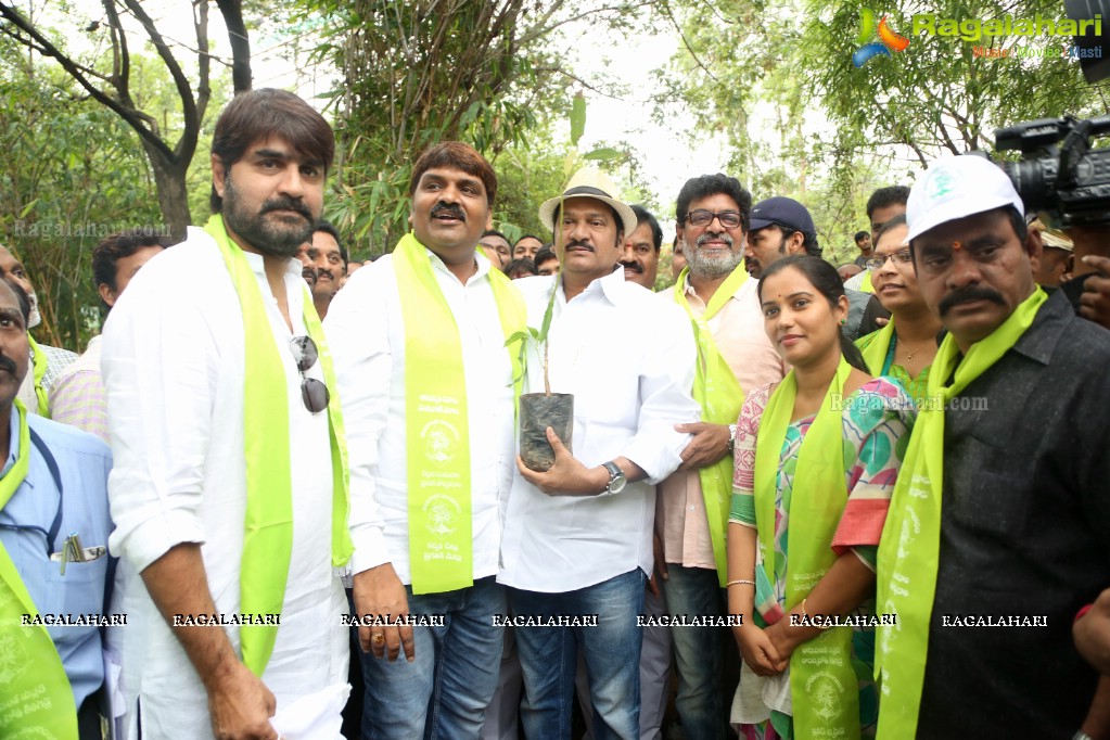 Tollywood Celebrities Participate in Haritha Haram Program