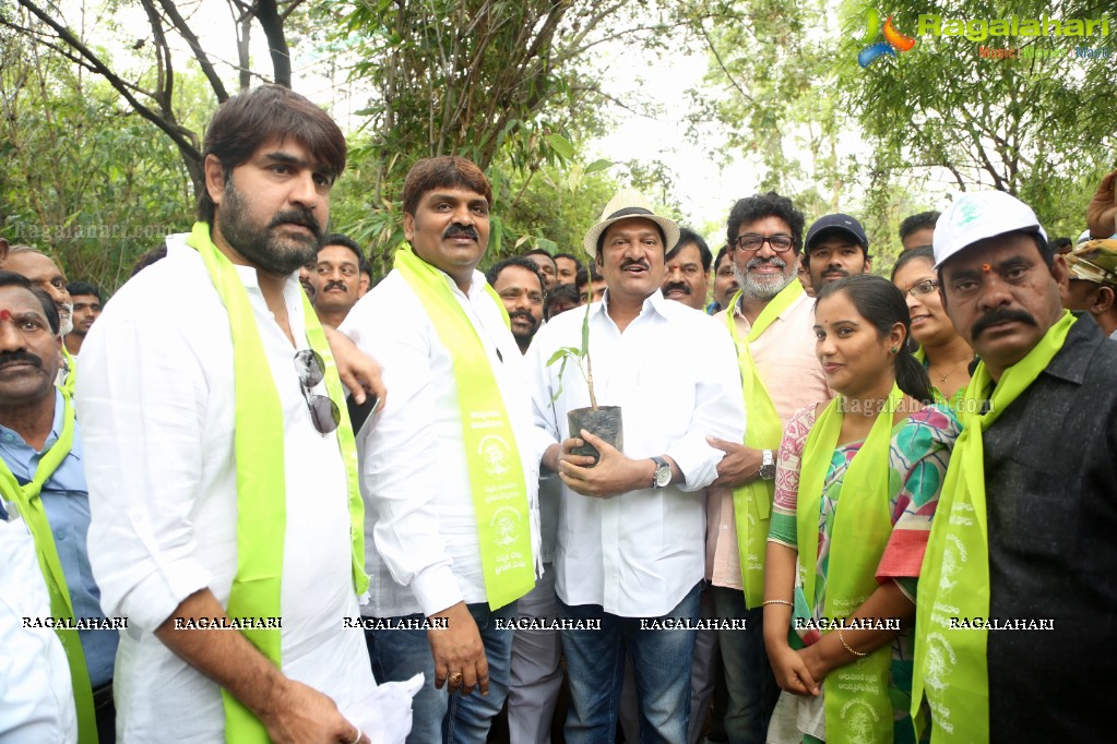 Tollywood Celebrities Participate in Haritha Haram Program