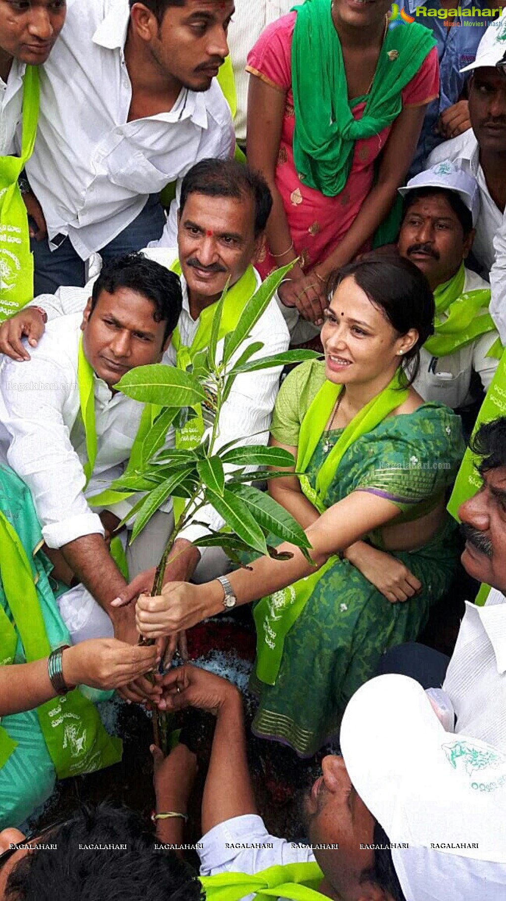 Tollywood Celebrities Participate in Haritha Haram Program