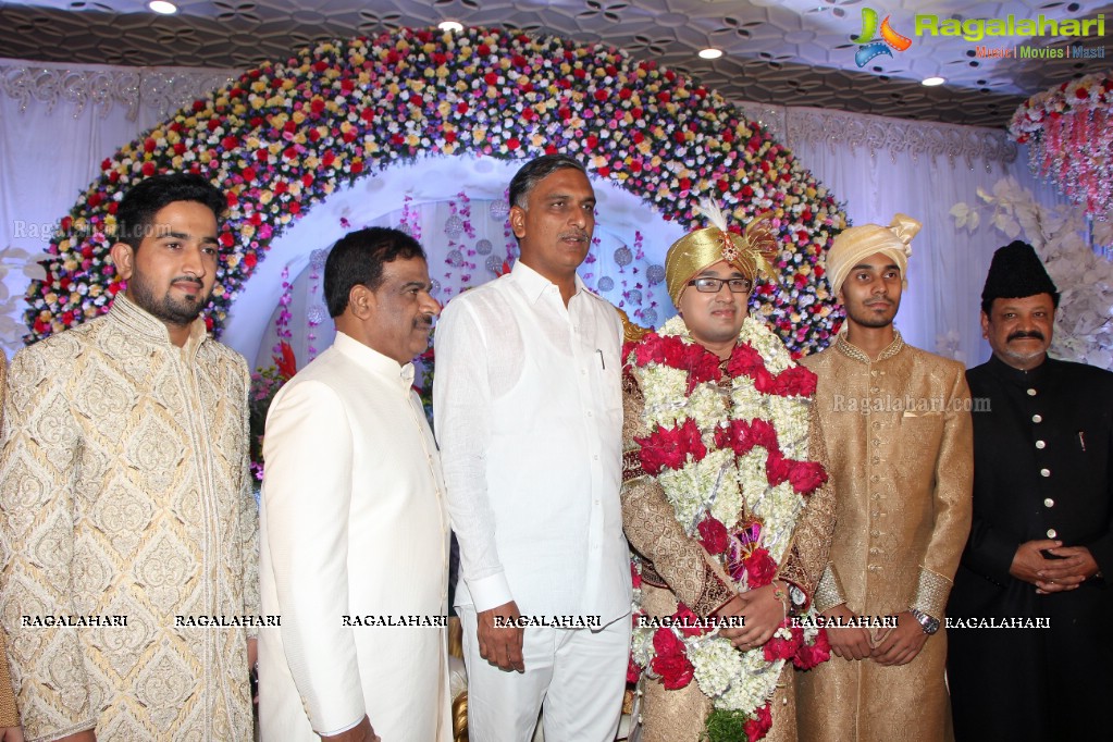 TRS MLC Farooq Hussain Son in Law Sister Wedding Cermony