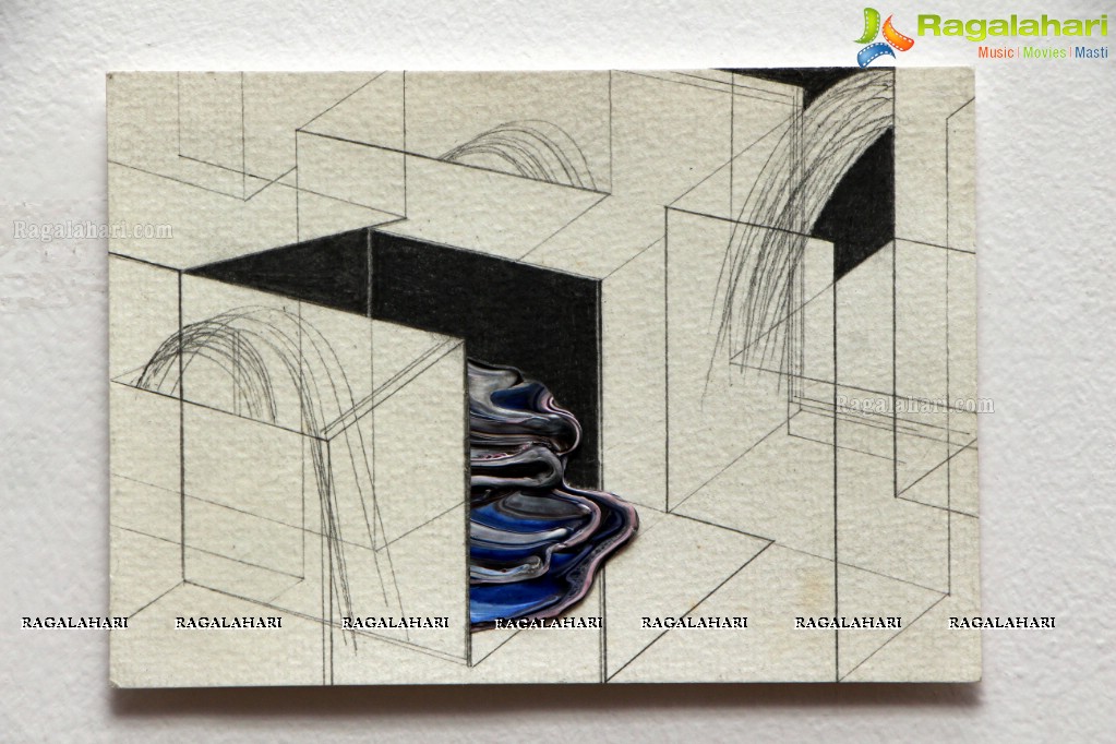 Two Solo Projects - White Noise by Ushmita Sahu and Blueprint of a City by Prasanta Sahu at Kalakriti Art Gallery