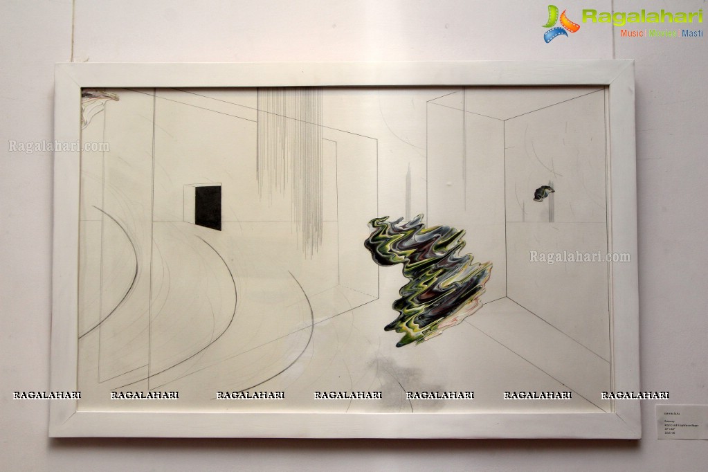 Two Solo Projects - White Noise by Ushmita Sahu and Blueprint of a City by Prasanta Sahu at Kalakriti Art Gallery