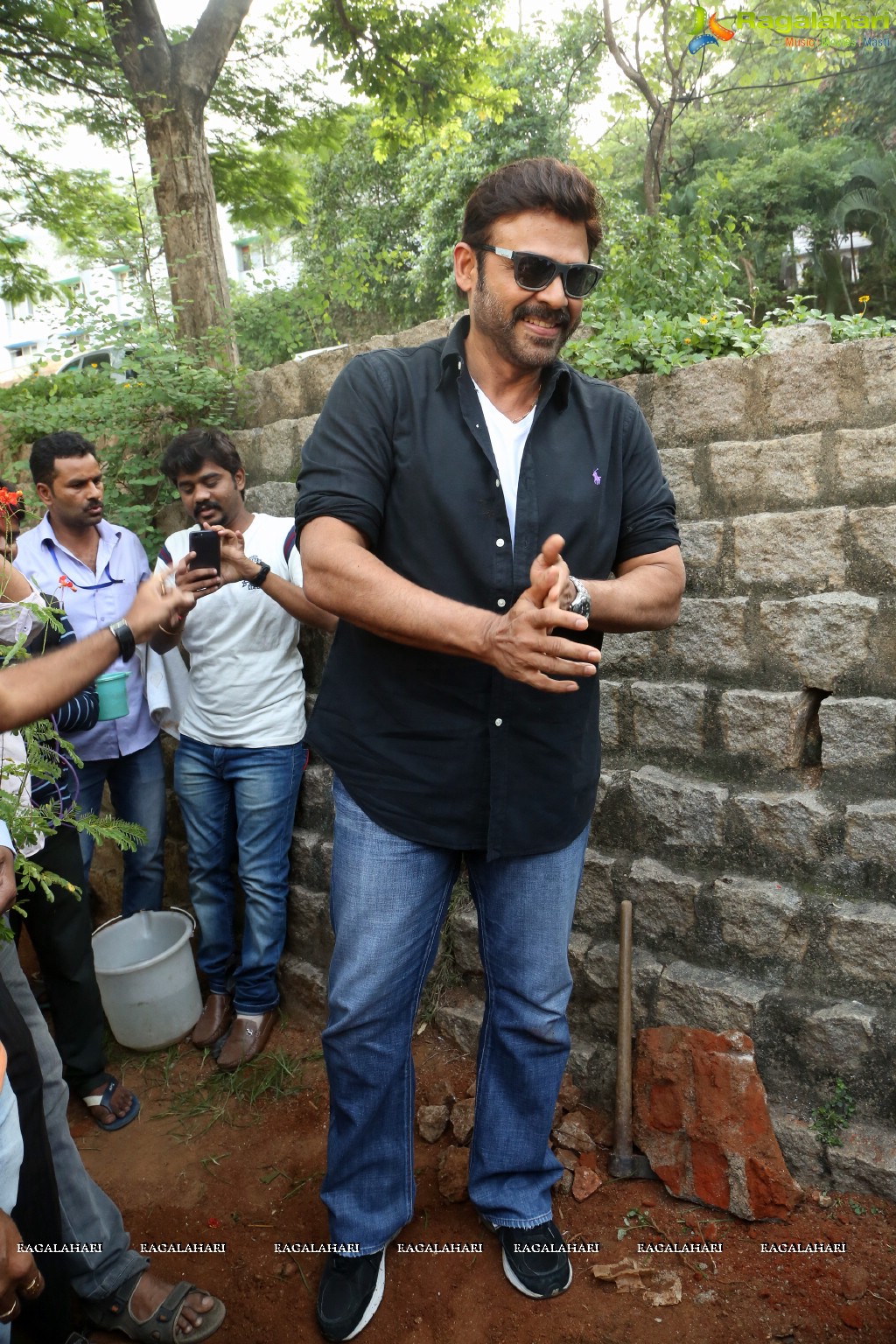 Venkatesh participates in Haritha Haaram