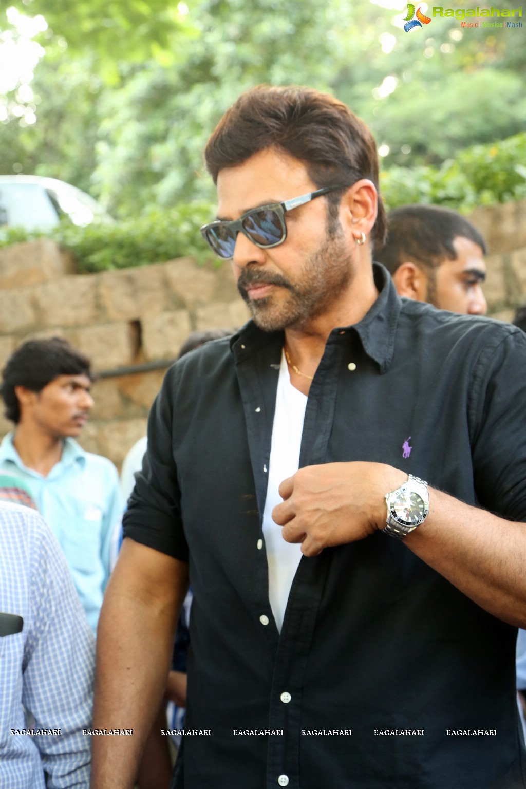 Venkatesh participates in Haritha Haaram