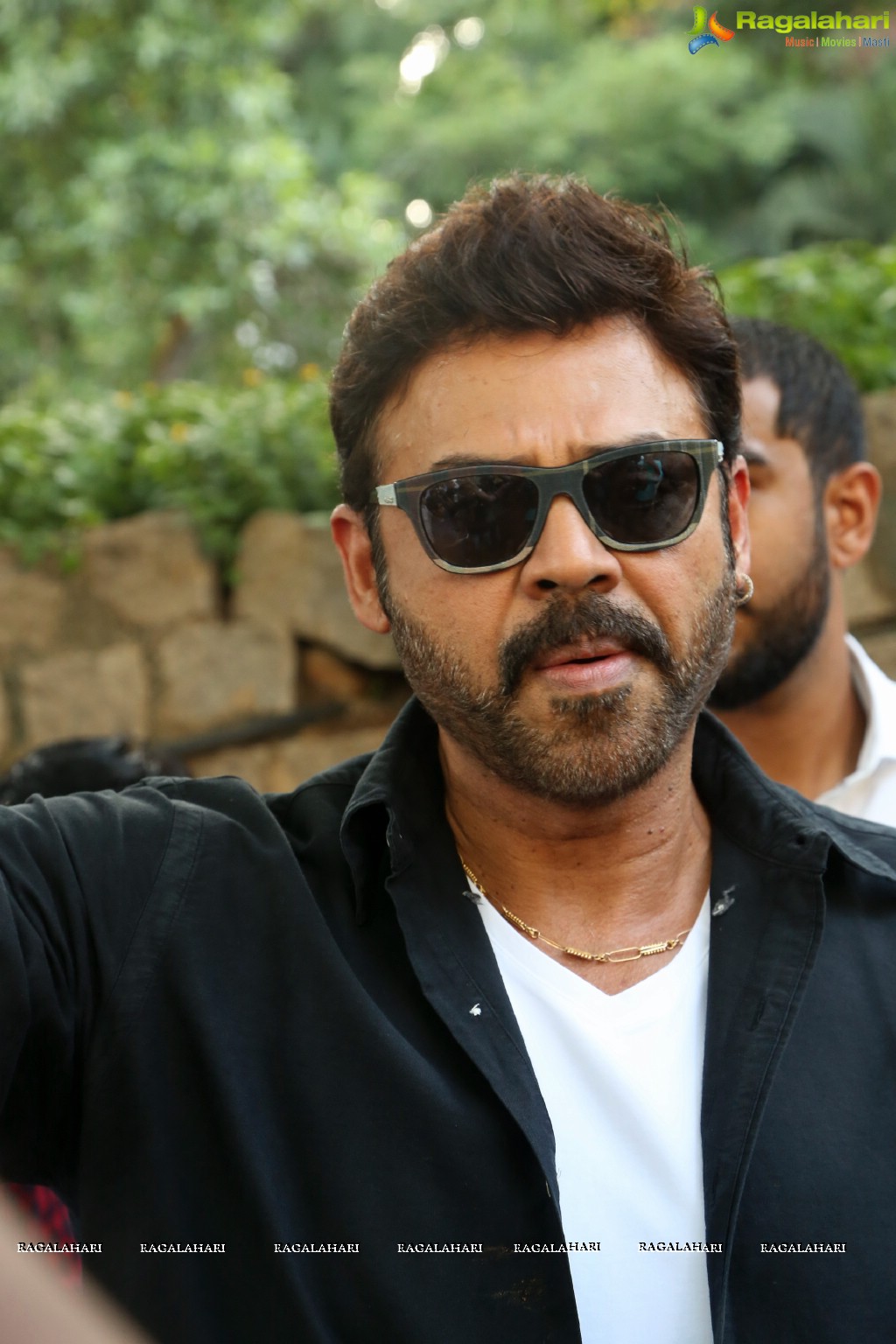 Venkatesh participates in Haritha Haaram