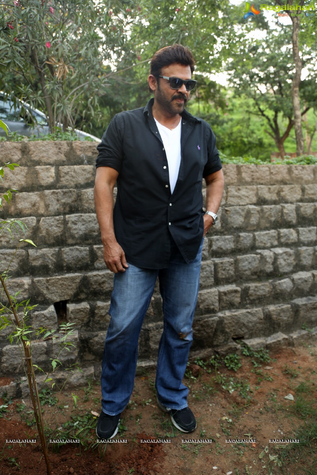 Venkatesh participates in Haritha Haaram