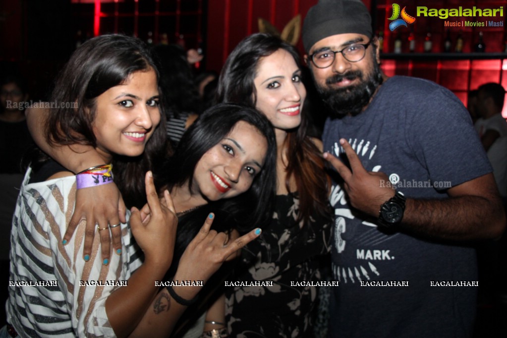 Friday Night with DJ's Rish-E and Pawan at Playboy Club, Hyderabad