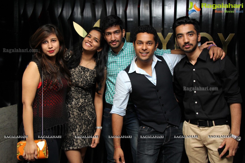 Friday Night with DJ's Rish-E and Pawan at Playboy Club, Hyderabad