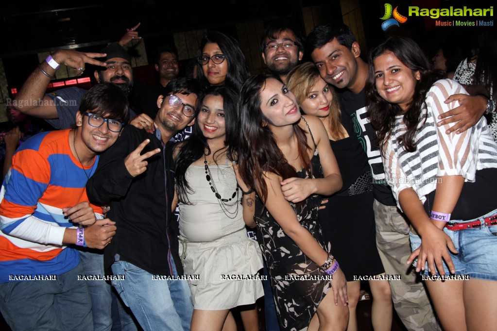 Friday Night with DJ's Rish-E and Pawan at Playboy Club, Hyderabad