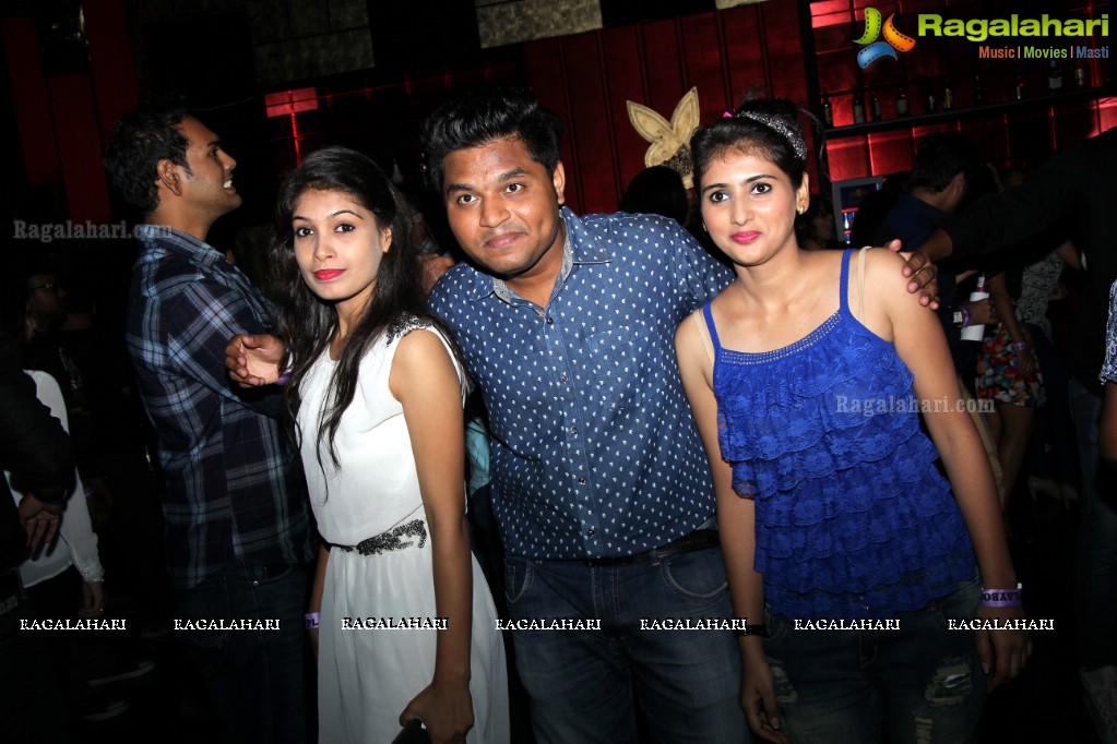 Friday Night with DJ's Rish-E and Pawan at Playboy Club, Hyderabad