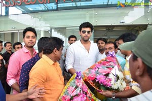 Fidaa Team at Vijayawada Airport