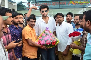 Fidaa Team at Vijayawada Airport