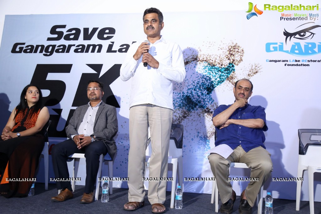 Save Gangaram Lake - 5K Run Press Meet