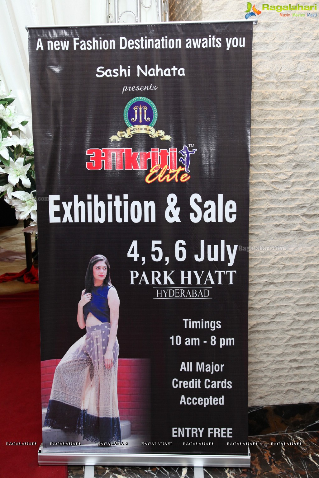 Akriti Elite Exhibition and Sale July 2017 at Park Hyatt, Hyderabad