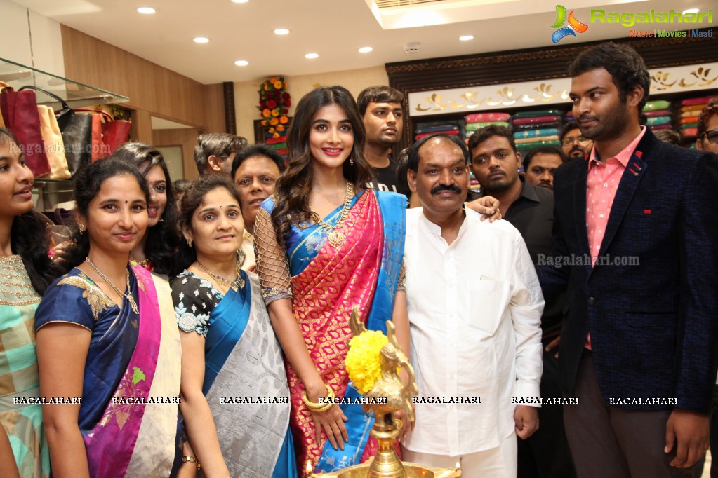Pooja Hegde launches Anutex Shopping Mall at Kothapet