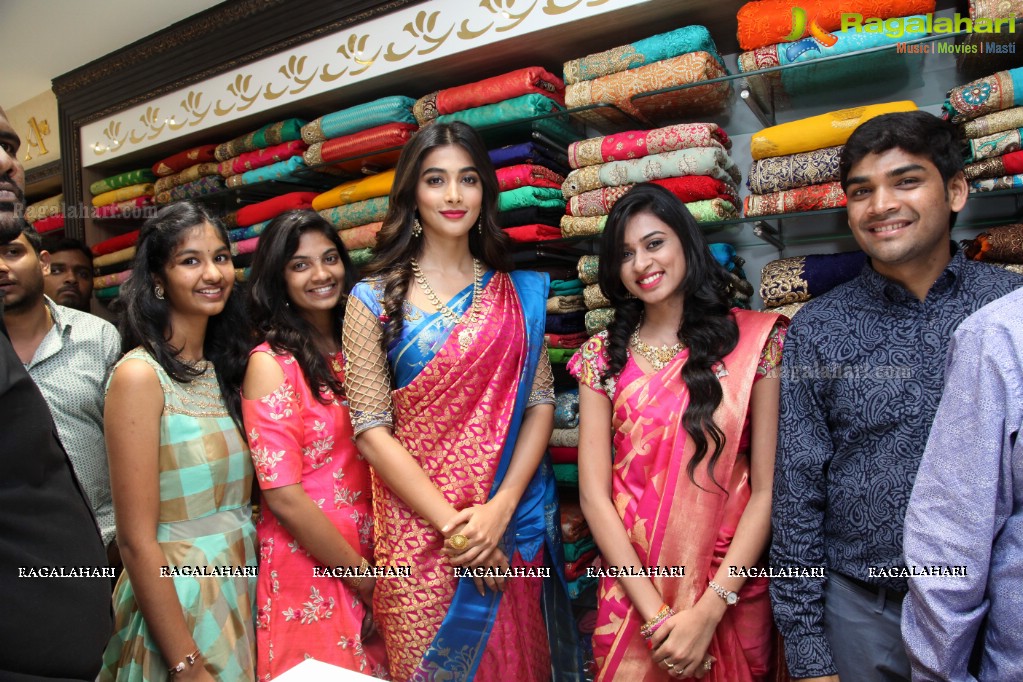 Pooja Hegde launches Anutex Shopping Mall at Kothapet