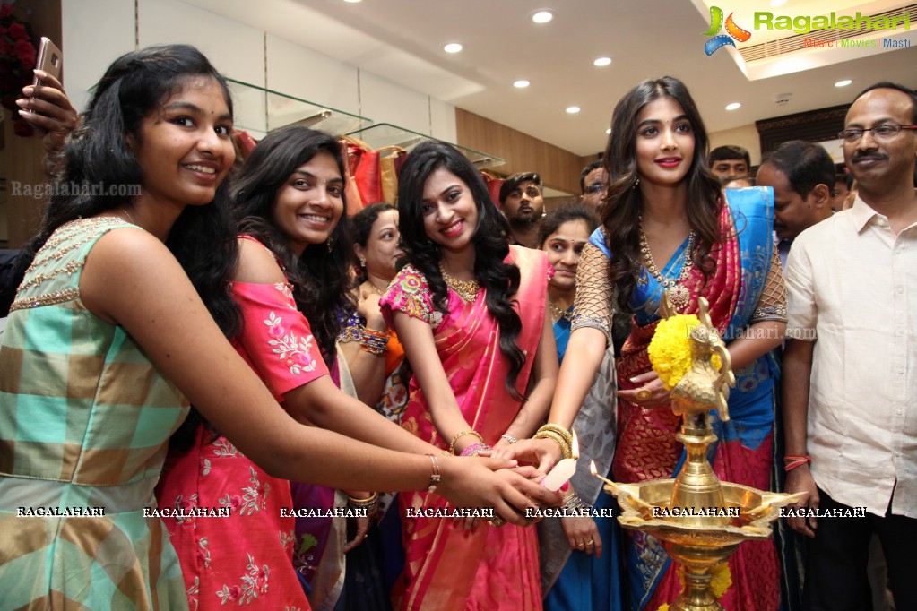 Pooja Hegde launches Anutex Shopping Mall at Kothapet