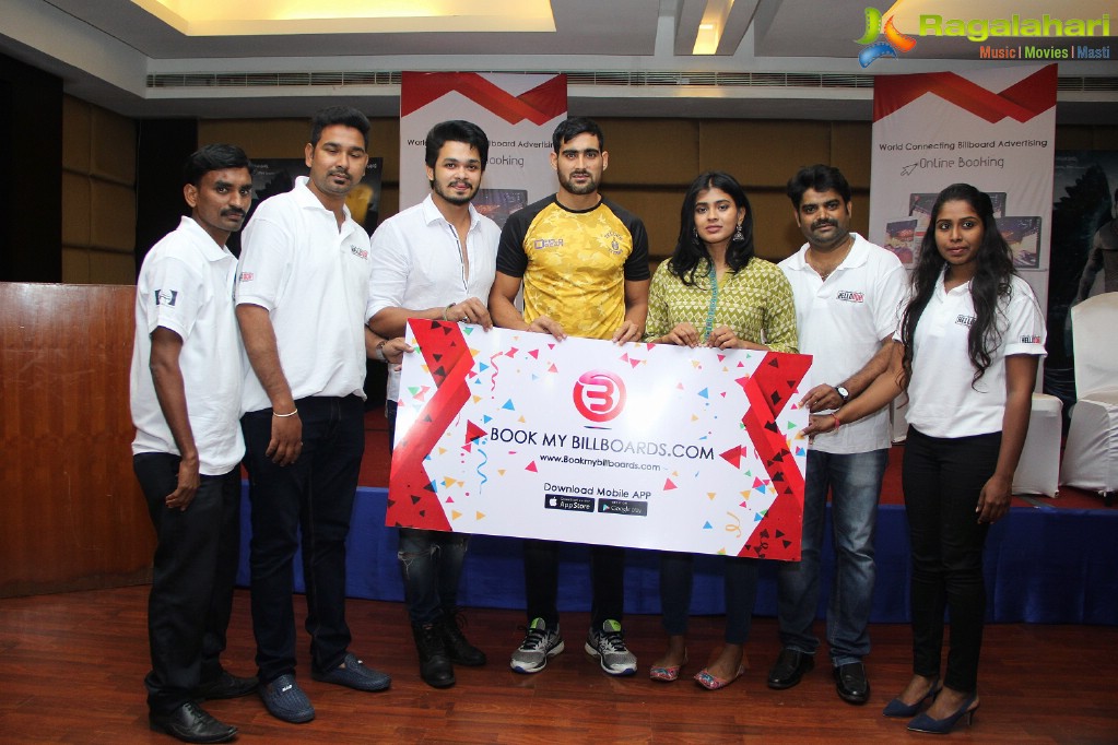 Hebah Patel and Naga Anvesh launches World Connecting Billboard Advertising Online Booking