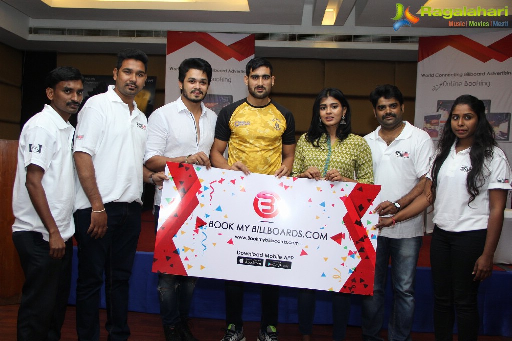 Hebah Patel and Naga Anvesh launches World Connecting Billboard Advertising Online Booking