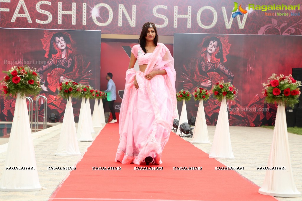 Cocktail Fashion Show - Spring Summer 2018 at Ramcharan Cricket Grounds, Shamshabad