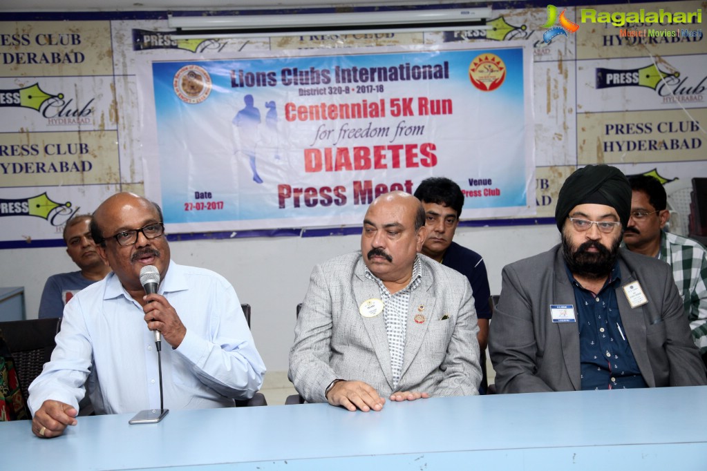 5K Diabetes Awareness Run 2017 Press Meet