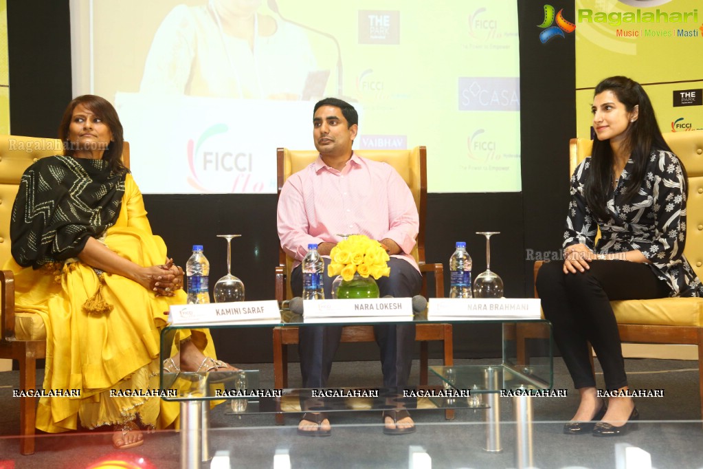 FICCI Interactive Session with Nara Lokesh and Nara Brahmini