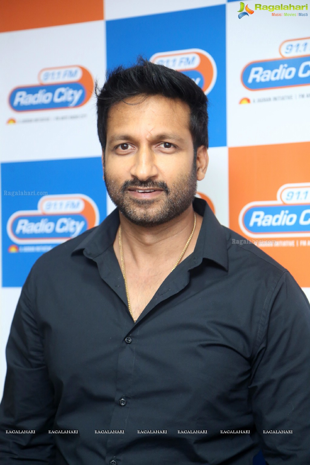 Gopichand at 91.1 FM Radio City