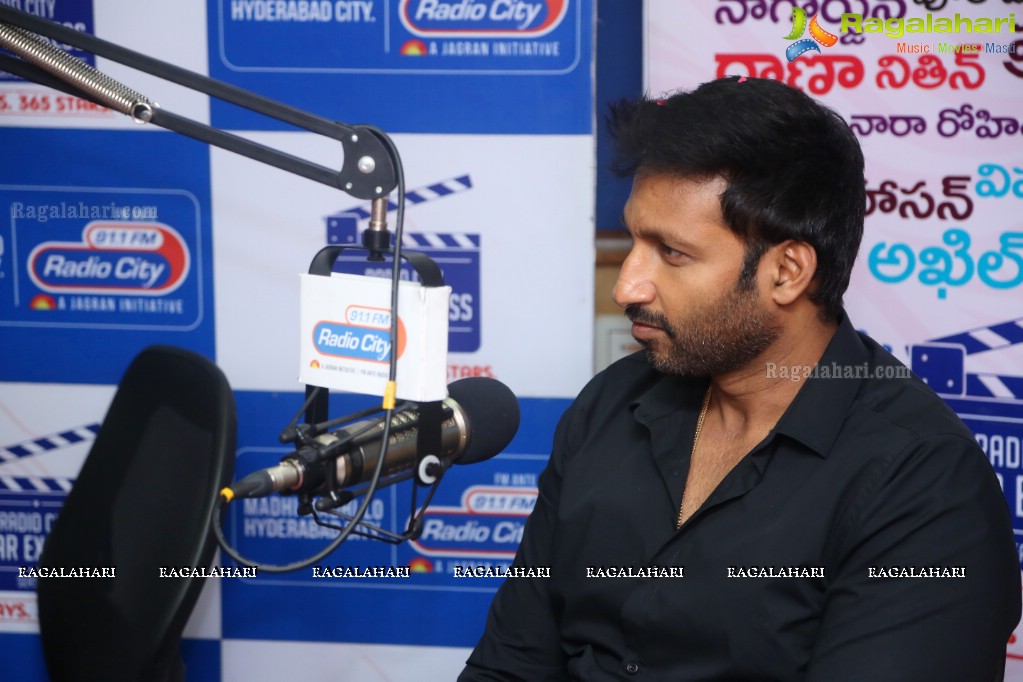 Gopichand at 91.1 FM Radio City