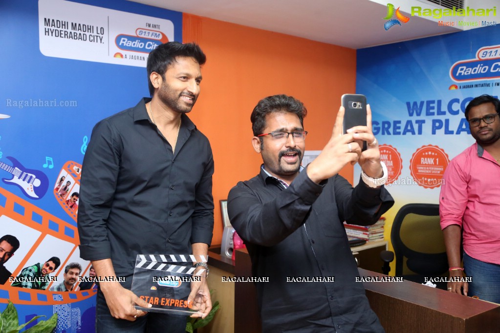 Gopichand at 91.1 FM Radio City