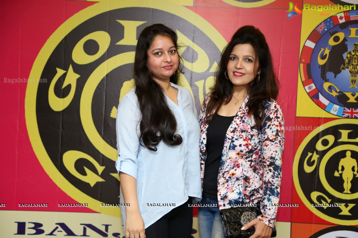 Grand Launch of Gold's Gym at Road #12, Banjara Hills, Hyderabad