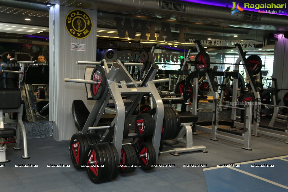 Grand Launch of Gold's Gym at Road #12, Banjara Hills, Hyderabad