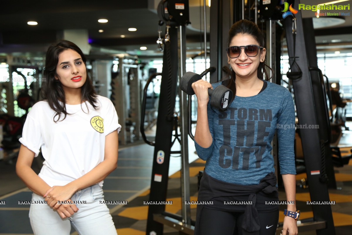 Grand Launch of Gold's Gym at Road #12, Banjara Hills, Hyderabad