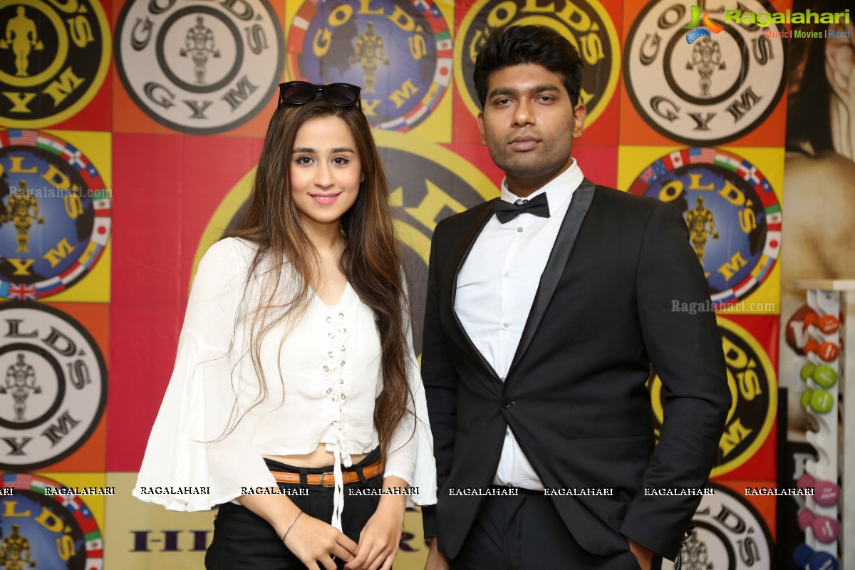 Grand Launch of Gold's Gym at Road #12, Banjara Hills, Hyderabad