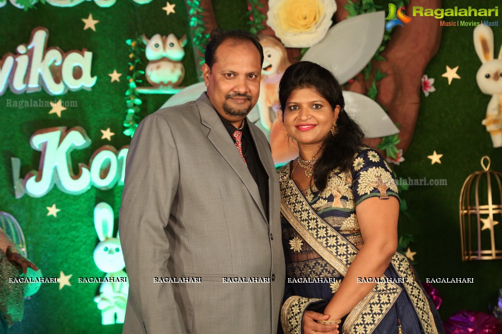 First Birthday Celebrations of Baby Haanvika Konka at Sri Raja Rajeshwari Gardens