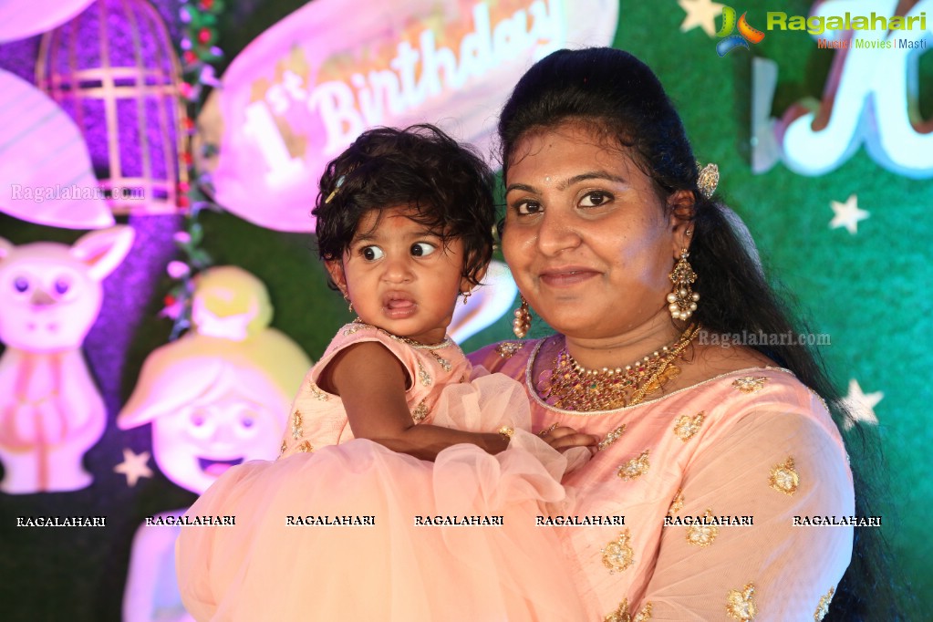 First Birthday Celebrations of Baby Haanvika Konka at Sri Raja Rajeshwari Gardens