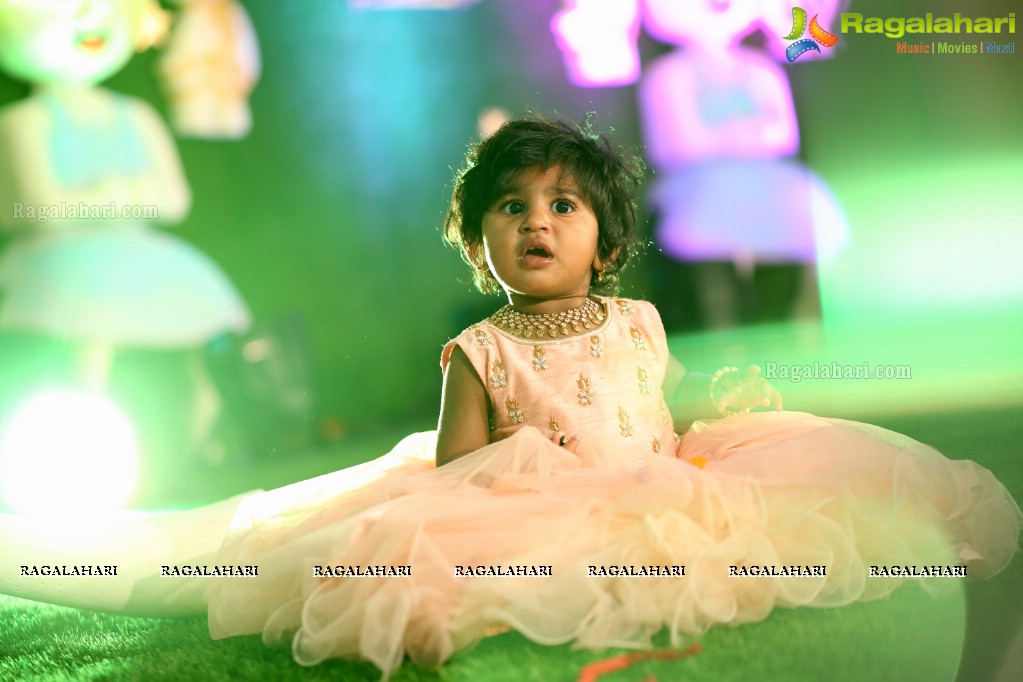 First Birthday Celebrations of Baby Haanvika Konka at Sri Raja Rajeshwari Gardens