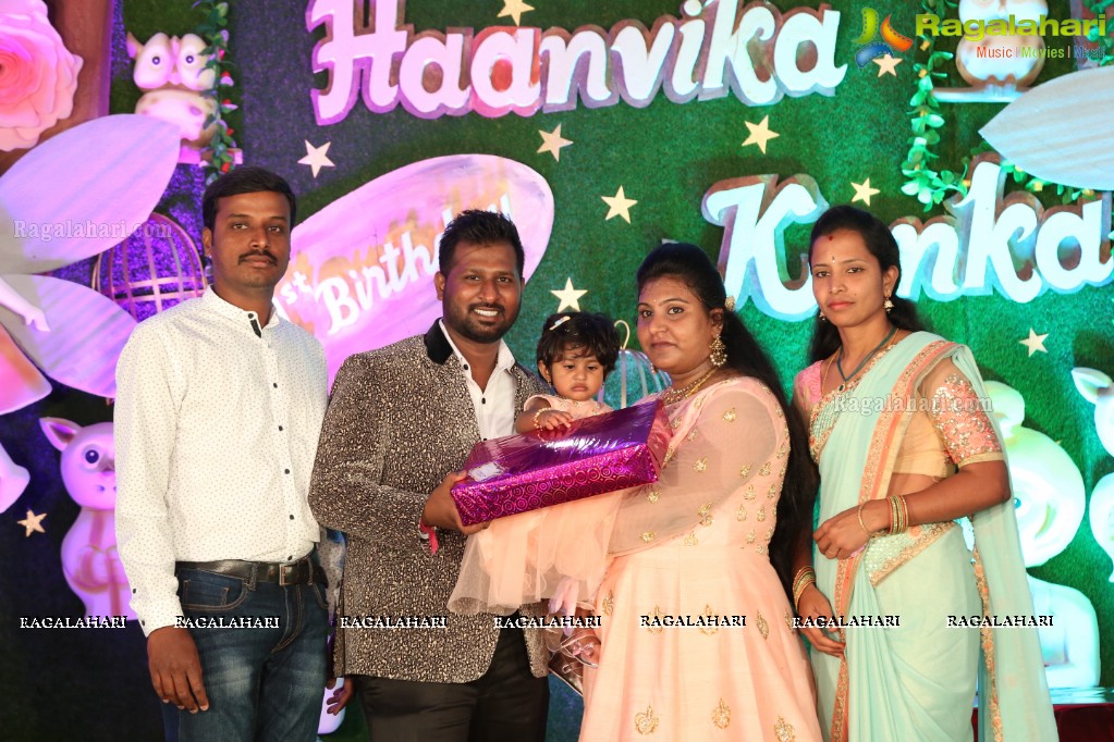 First Birthday Celebrations of Baby Haanvika Konka at Sri Raja Rajeshwari Gardens