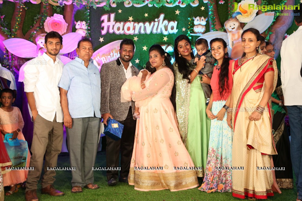 First Birthday Celebrations of Baby Haanvika Konka at Sri Raja Rajeshwari Gardens