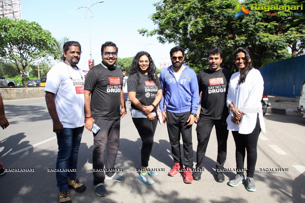 Say No To Drugs - Walk for a Cause by MAA and Kalamandir Foundation at KBR Park